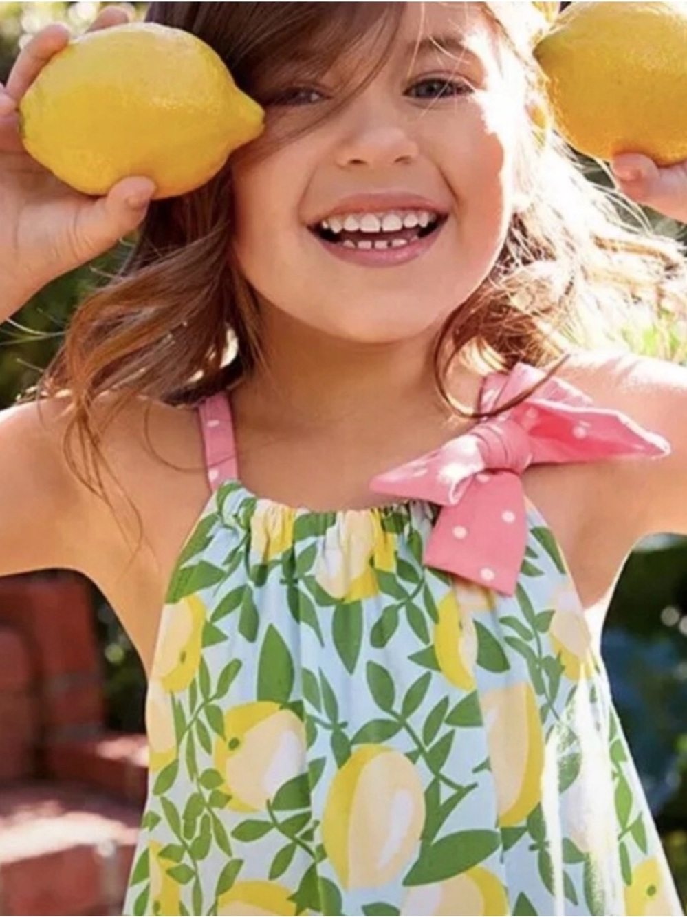 Matilda Jane Kids Dress Freshly Squeezed Ruffles Green, Pink, Yellow Floral Sz 2 - Picture 3 of 7